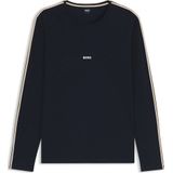 BOSS - 50550484 - T-shirt - Marineblauw - Lange Mouwen - Casual
