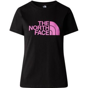 The North Face T-shirt Easy zwart/roze