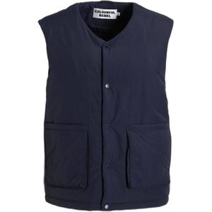 Colourful Rebel bodywarmer Dion deepest blue