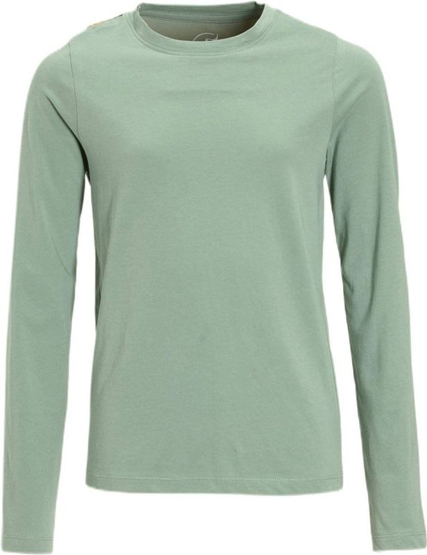 Anytime longsleeve lichtgroen