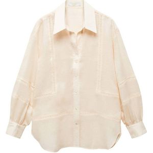 Mango blouse beige