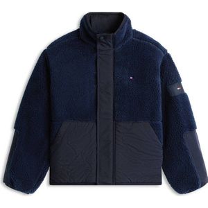 Tommy Hilfiger Bomberjack voor jongens, Blauw Donker Nacht Navy, 12 Maanden