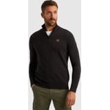 PME Legend Heren trui zwart (Maat: S) - Halslijn: Polokraag,