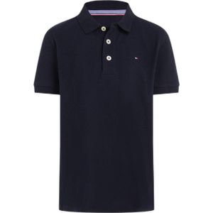Tommy Hilfiger piqué polo donkerblauw
