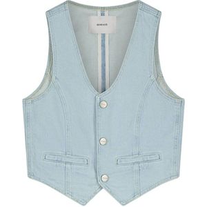 Homage to Denim gilet light blue denim