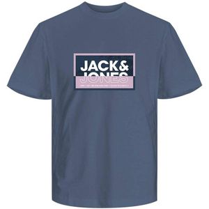 JACK & JONES CORE T-shirt met printopdruk flint stone