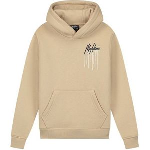 Malelions hoodie Painter met backprint zand