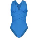 ten Cate Beach TC WOW multiway badpak met textuur blauw