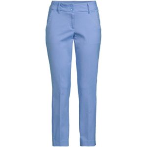 Red Button cropped high waist tapered fit pantalon Diana blauw