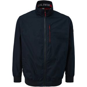 s.Oliver Big Size jas Plus Size met logo donkerblauw
