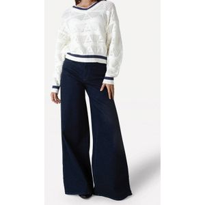 Another-Label - ALMoore - Jeans - Donkerblauw - High Waist Wide Leg