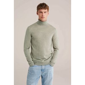 WE Fashion - Slim Fit Coltrui - Merinowol