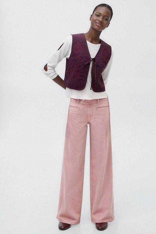 MANGO TEEN - Gilet - Mouwloos - 100% Katoen