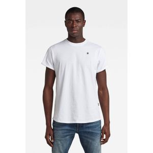 G-Star RAW regular fit T-shirt van biologisch katoen wit