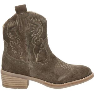 Nelson Kids suède cowboylaarzen taupe