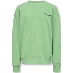 ONLY & SONS JUNIOR sweater lichtgroen