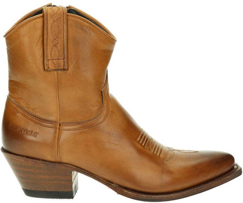 Sendra 13504 Lia Flex leren cowboylaarzen cognac