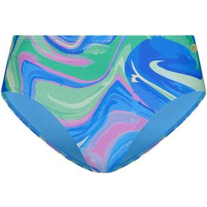 ten Cate Beach TC WOW bikinibroekje blauw/groen/roze