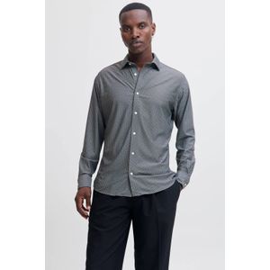 Jack & Jones - Jprblaactive Stretch Ls Shirt - Goblin Blue - Overhemd