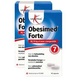 Lucovitaal duopack Obesimed Forte (blauw) CE