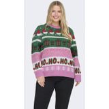 Carhoho - Gebreide Pullover - O-hals - Lange Mouwen - Curve