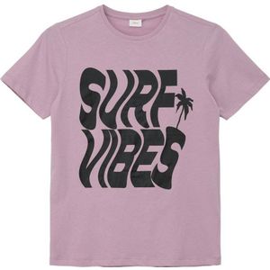 s.Oliver T-shirt met tekst lila