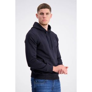 GABBIANO hoodie met backprint donkerblauw