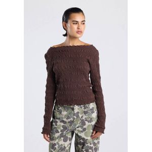 America Today - Lesley - Dames Top - Longsleeve - Smock Model