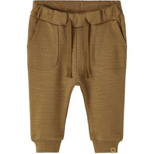 NAME IT BABY baby joggingbroek NBMNOCIO bruin