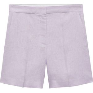 Mango regular fit short lila