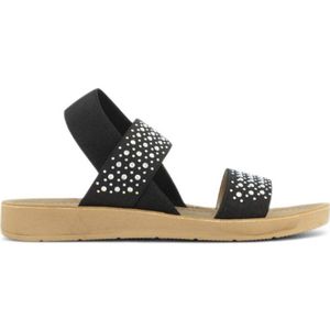 Graceland sandalen met studs zwart