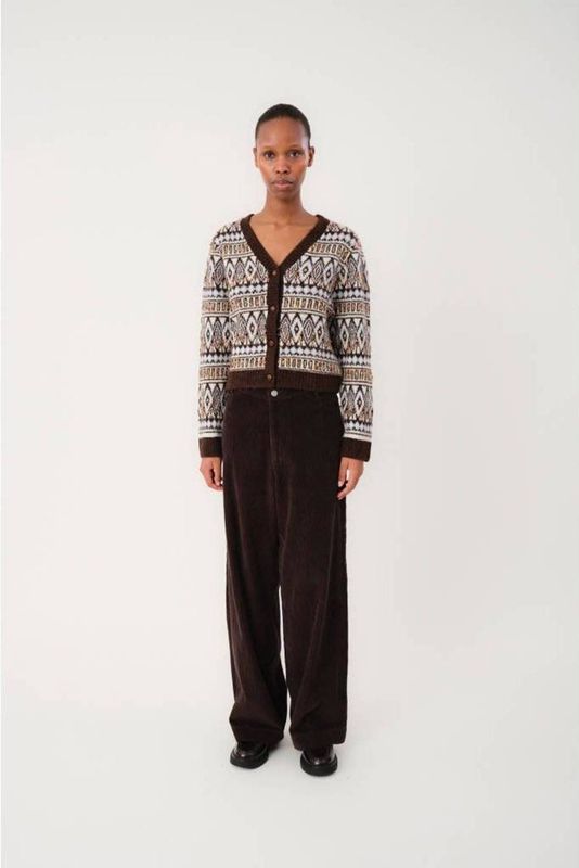 Lollys Laundry - Saxo LL - Gebreid Vest - Veelkleurig