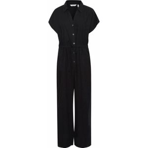 B.Young jumpsuit BYFALAKKA met linnen zwart