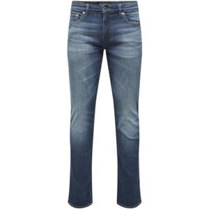 ONLY & SONS slim fit jeans ONSLOOM dark medium blue denim