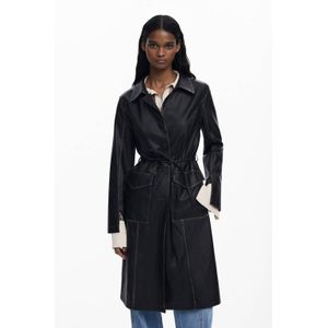 Desigual - Chaq Lilly - Lange Jas - Zwart - Dames