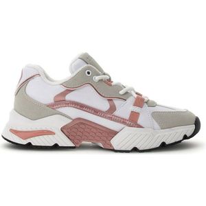 GUESS Carrli5 chunky sneakers roze/wit