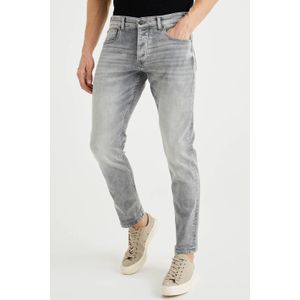 WE Fashion Blue Ridge slim fit jeans light grey denim