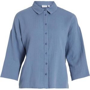 VILA blouse VILANIA blauw