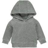 Babystyling baby corduroy hoodie groen