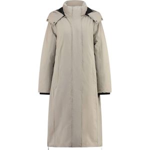 Maura by Claudia Strater gewatteerde jas taupe