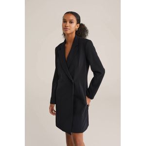 WE Fashion blazerjurk zwart