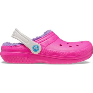 Crocs m gevoerde clogs roze/lila