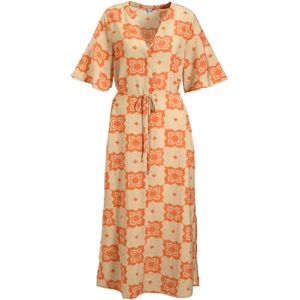 OBJECT wikkel-/overslagjurk zand