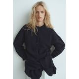 MANGO - Sea - Gebreid Vest - Nachtblauw