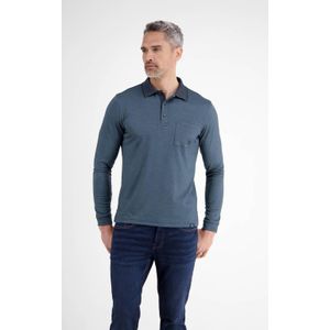 Lerros - Poloshirt - Gemêleerd - Lange Mouwen - Casual Collectie