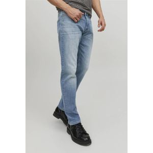 JACK & JONES JEANS INTELLIGENCE tapered fit jeans JJIMIKE JJORIGINAL jos 011 pcw blue denim