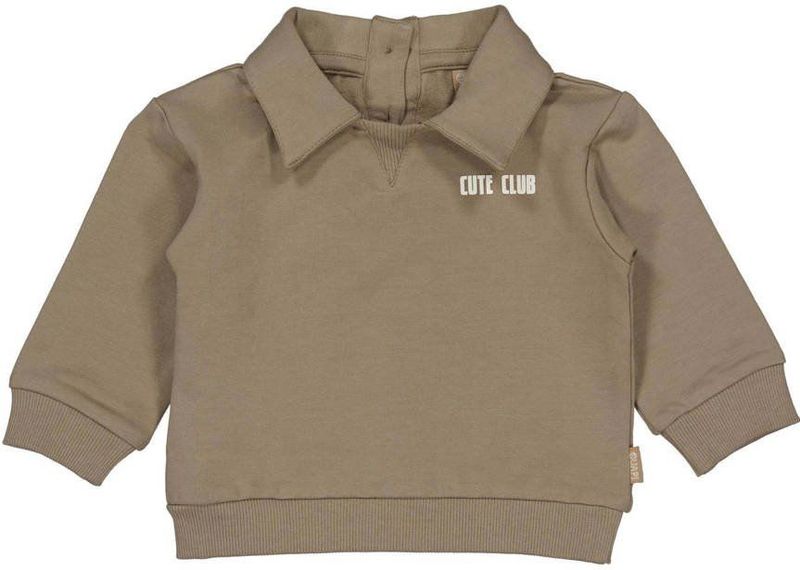 Quapi - Newborn - Sweater - Met Kraag - Lange Mouwen