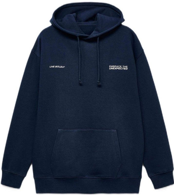 MANGO TEEN hoodie marineblauw