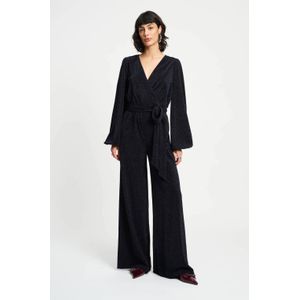 POM Amsterdam zwart regular met lurex jumpsuit