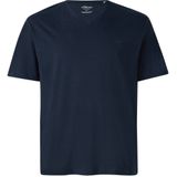 s.Oliver Big Size Rechtvallend T-shirt donkerblauw